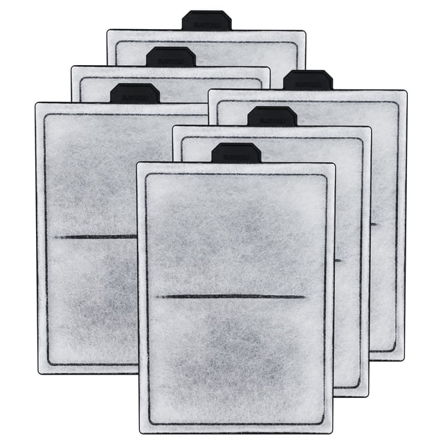 Cartucho de filtro de acuario HiTauing PF-L Carbon, paquete de 6