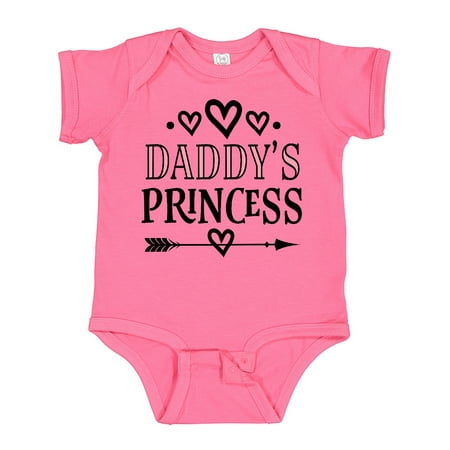 

Inktastic Daddys Princess Baby Clothes Gift Baby Girl Bodysuit