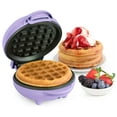 thumbnail image 4 of Nostalgia MyMini Electric Waffle Maker, Purple, 4 of 5