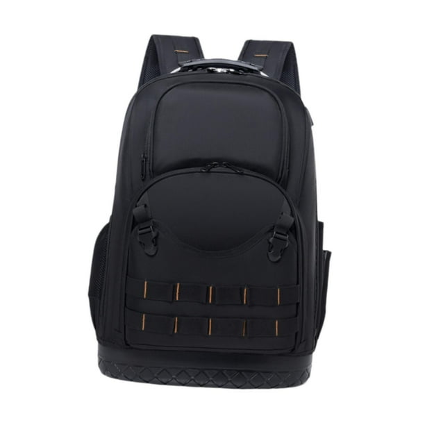 Mochila para herramientas, con múltiples bolsillos, resistente al agua, de tela Oxford, organizador de herramientas, bolsa para herramientas, técnico