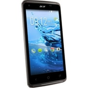 Acer Liquid Z410 8 GB Smartphone, 4.5" LCD FWVGA 480 x 854, Cortex A53Quad-core (4 Core) 1.30 GHz, 1 GB RAM, Android 4.4 KitKat, 4G, Black