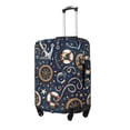 thumbnail image 2 of Daiia Nautical Luggage Cover, Thickened Washable Travel Luggage Covers, Elastic Unique Baggage Covers for 18-20 inch Luggage-Large, 2 of 9