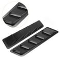 thumbnail image 3 of Hood Air Intake Panel, Car Hood Air Intake Louver Panel Engine ABS Cooling Vent Cover Trim Accessory, 3 of 8