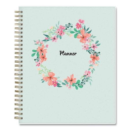 2024 Weekly Monthly Planner, 7x9, Blue Sky, Laurel