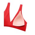 thumbnail image 5 of CRZ YOGA Butterluxe Twist Deep V Neck Sports Bra For Women, 5 of 6