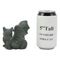thumbnail image 4 of Ebros Gothic Winged Cat Gargoyle Shelf Sitter Statue 4" Wide PC Monitor Topper Decor Figurine, 4 of 4