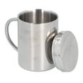 thumbnail image 4 of Taza de café de Acero inoxidable doble capa Jadeshay 400 ML, 4 of 8