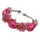 thumbnail image 4 of Diadema de flores Sunnimix Boho Rosa, 4 of 5