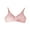 Pink, variant on Women's Full Coverage No Underwire T-Shirt Bra Seamless Soft Support Basic Beauty Contour T-Shirt Bra Push Up Bralettes Lightweight Breathable Underwear