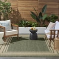 thumbnail image 4 of Nourison Horizon Indoor/Outdoor 10' x 14' Green Modern Rug, 4 of 10
