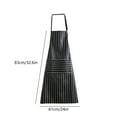 thumbnail image 3 of Discount Qaailabf Adjustable Bib Apron With Pockets Cooking Kitchen Aprons For Women Men Chef Restaurant BBQ Painting Apron, 3 of 7