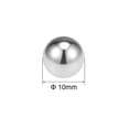 thumbnail image 2 of Unique Bargains Boules de Roulement 10mm, Acier Inoxydable 304 Boules de Précision G100 Lot de 10, 2 of 5