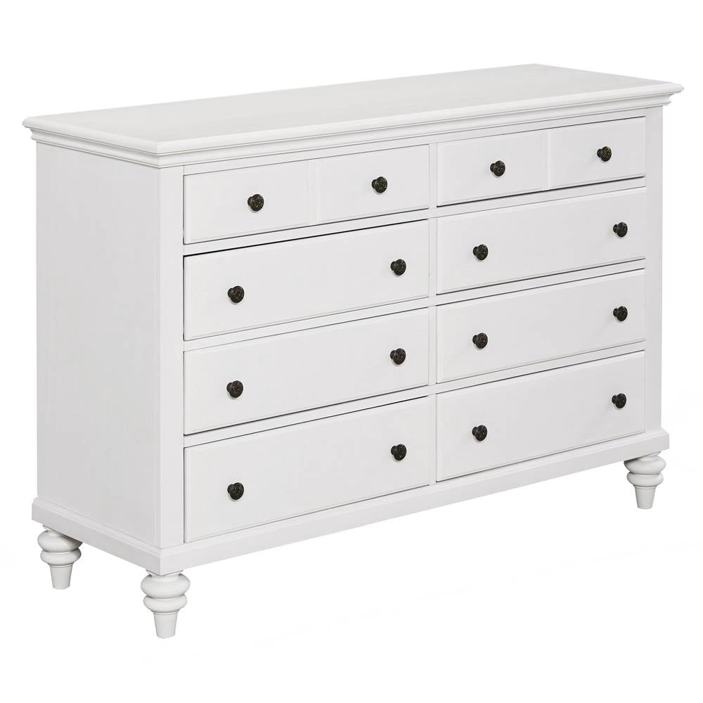 Bermuda Brushed White Dresser