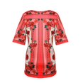 thumbnail image 3 of CNKOO Blouse T-shirt à Manches Courtes Col Rond Imprimé Fleuri pour Femmes, 3 of 6