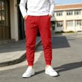 thumbnail image 2 of akafmk Boys Sweatpants Track Joggers Slim Fitted Elastic Waist Solid Color Fall Daily Casual Athletic Outdoor School Pants, Sizes 14-15 Years, 2 of 8