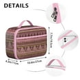 thumbnail image 6 of Rainbow Tribal Lunch Bag – Boho Chic Earthy Aesthetic Insulated Food Carrier for Kindergarten and Elementary School, 6 of 6
