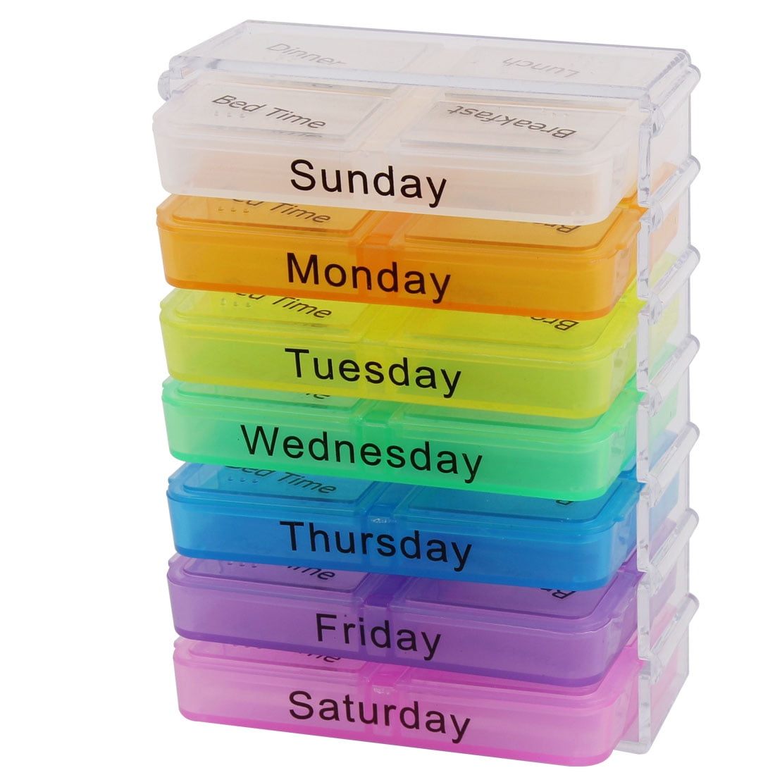 One Week Pill Box Holder Medicine Storage Organizer Container Case One week pill box holder medicine storage organizer container case