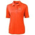 thumbnail image 2 of Women's Cutter & Buck Orange San Francisco Giants City Connect Virtue Eco Pique Recycled Polo, 2 of 3