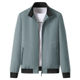 thumbnail image 3 of Men's Casual Business Standing Collar Jacket, 3 of 6