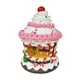 thumbnail image 4 of Figura decorativa de casa de pueblo de Navidad, escultura, estatua decorativa, decoración navideña, decoración de mesa navideña para sala de estar, fi Pastelería, 4 of 8