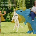 thumbnail image 3 of Disfraz De Dinosaurio Inflable Halloween Cosplay Fiesta De Vestuario Triángulo Traje De Muñecas Para Fiestas De Festivales, 3 of 7
