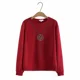 thumbnail image 2 of Colección de otoño liuwei Top de punto de seda helada para mujer con adornos de diamantes talla grande, 2 of 4