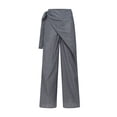 thumbnail image 4 of MAWCLOS Pantalons de Salle à Manger Taille Haute Femme Gris 5XL, 4 of 4