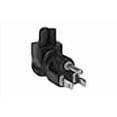 thumbnail image 3 of SF Cable USA NEMA 5-15P Plug to IEC C5 Receptacle Right Angle Plug Adapter, 3 of 4