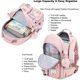 thumbnail image 4 of Backpack for Girls, 15.6 Inch School Bag Kids Kindergarten Elementary College Backpacks Large Bookbags for Teen Girls Women Students Casual Travel Day, 4 of 4