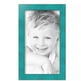 thumbnail image 2 of ArtToFrames 9" x 16" Turquoise Picture Frame, 9x16 inch Blue Wood Poster Frame (WOM-4588), 4 Pack, 2 of 7