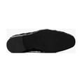 thumbnail image 6 of Stacy Adams Savoir Plain Toe Satin Slip On X-cross Texture Shoes Black 25611-001, 6 of 7