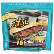 J.T.M. Bar-B-Q Flavored Boneless Pork Grillin' Ribs, 16ct