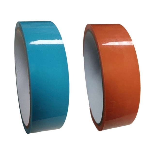2 cintas adhesivas divertidas de 8 m para manualidades relajantes, accesorios decorativos para adultos Azul y rojo