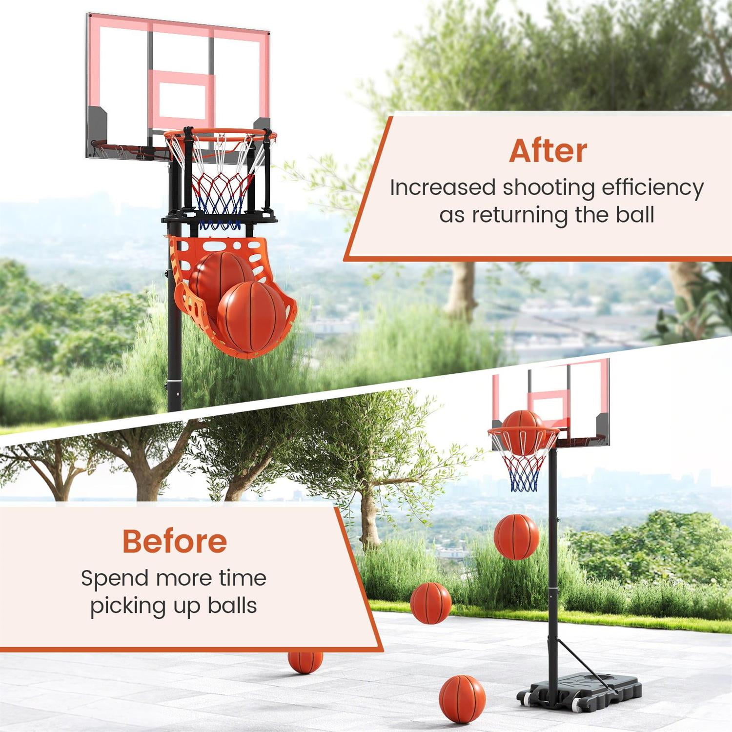 Spaco Portable Outdoor Volleyball Net Set, Heavy-Duty, Anti-Sag Winch, Outdoor Sports, Green