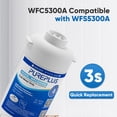 thumbnail image 2 of Filtro de agua para debajo del fregadero PUREPLUS WFC5300A, capacidad de 22,000 L, 2 of 9