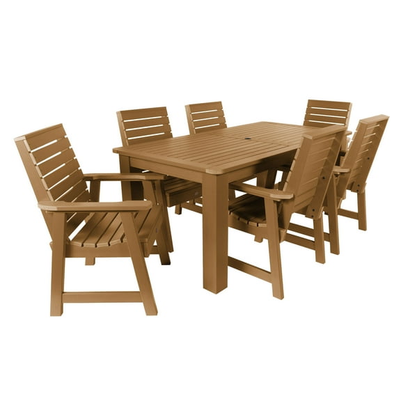 Highwood Weatherly 7pc Rectangular Dining Set