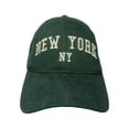 thumbnail image 1 of Gorra Curva Para Hombre, Bordado 3D New York Verde, 1 of 4