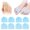 Blue, variant on NCQ Silicone Toe Separator, 4 Pairs Gel Toe Separators Ball of Foot Cushions Toes Spreaders for Feet for Overlapping Toes, Hammer Toe Crooked Toes for Men & Women (Color Mixing)