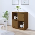 thumbnail image 2 of vidaXL Buffet Miel Brun 74x35x80 cm Pin Massif, 2 of 5