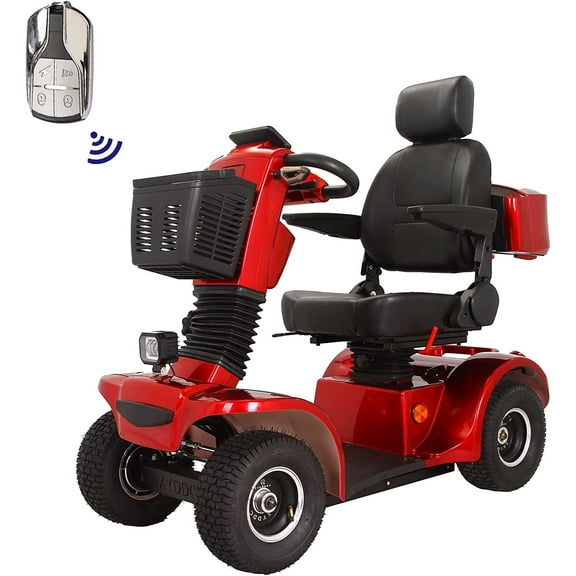 Mobility Scooter 4 Wheel Scooter load 500 Pounds 32mph