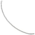 thumbnail image 2 of 10 Karat White Gold Polished Link Bracelet, 2 of 4