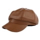 thumbnail image 1 of Boina con borde, sombrero de cuero de verano para mujer, circunferencia de sombrero de 56-58 cm, 1 of 5