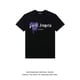 thumbnail image 1 of PALM Palm Angel ANGELS21SS letras de graffiti disueltas LOGO suelta cuello redondo camiseta de manga corta verano para hombresNegro Púrpura - Graffiti De Amor, 1 of 5