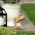 thumbnail image 3 of Summerfield Terrace 10018803 Playful MOM and Baby Rabbit Figurine, Brown, 3 of 4