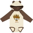 thumbnail image 3 of Inktastic Turkey Holding a Sign Says Eat Pizza Boys or Girls Long Sleeve Baby Bodysuit, 3 of 5