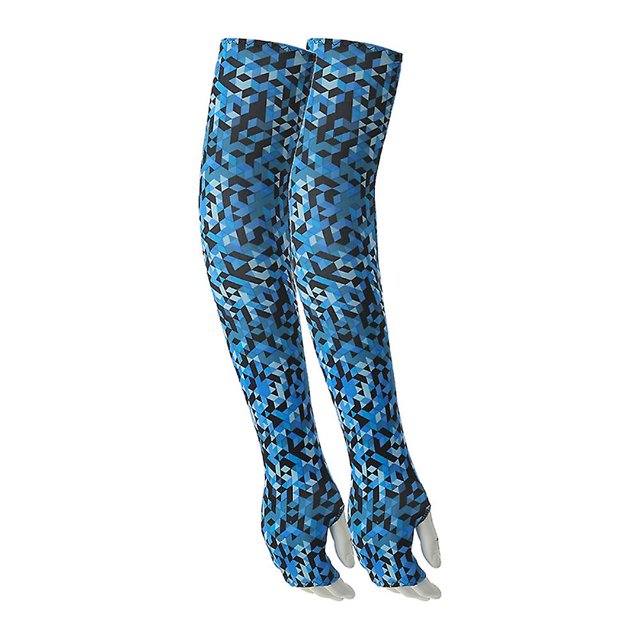 Manchons de Cyclisme Protection Solaire Refroidissement Neutre Protection des Bras Unisexe Extensible Été Élastique Manchons de Bras Écran Solaire