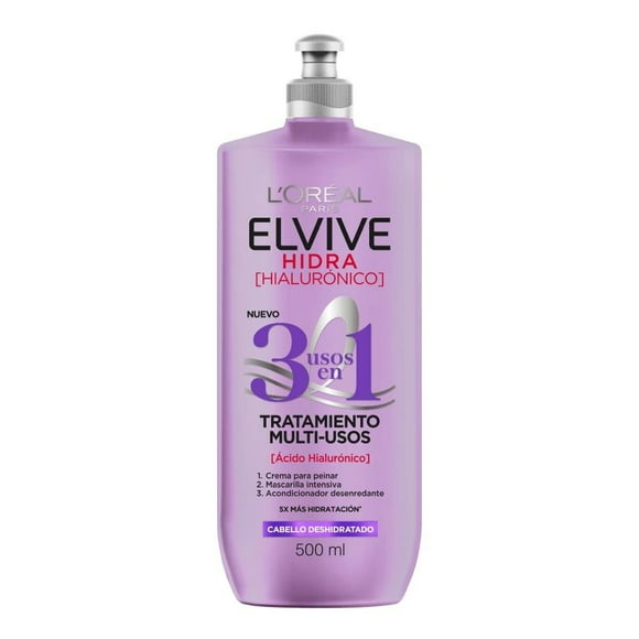 Tratamiento L'Oréal Paris Elvive Hidra Hialurónico 500ml