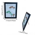 thumbnail image 3 of shyuyusa Sea Glass Photo Frame Decorative Picture Display for Home Desktop Living Room Wall and Interior Space Styling, 3 of 6