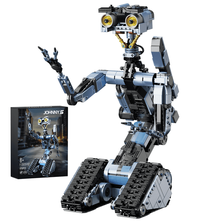 SENVOBK Johnny RC Robot Model Toys, Johnny Robot Building