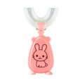 thumbnail image 1 of Wmkox8yii Cepillo de dientes de limpieza de cerdas suaves de silicona con boca en forma de U manual para niños Wmkox8yii  FJKAFA125, 1 of 1